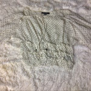 Off the shoulder blouse